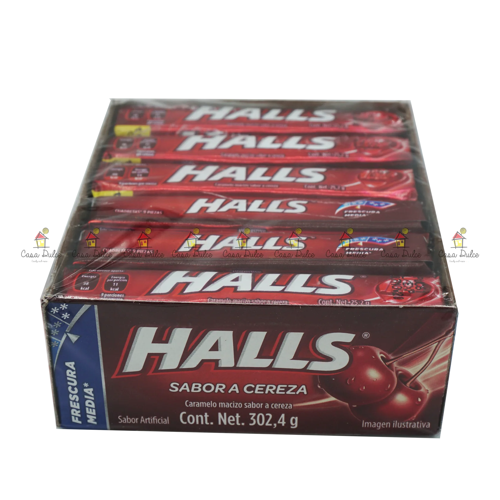 Adams - Halls Cherry 12ct