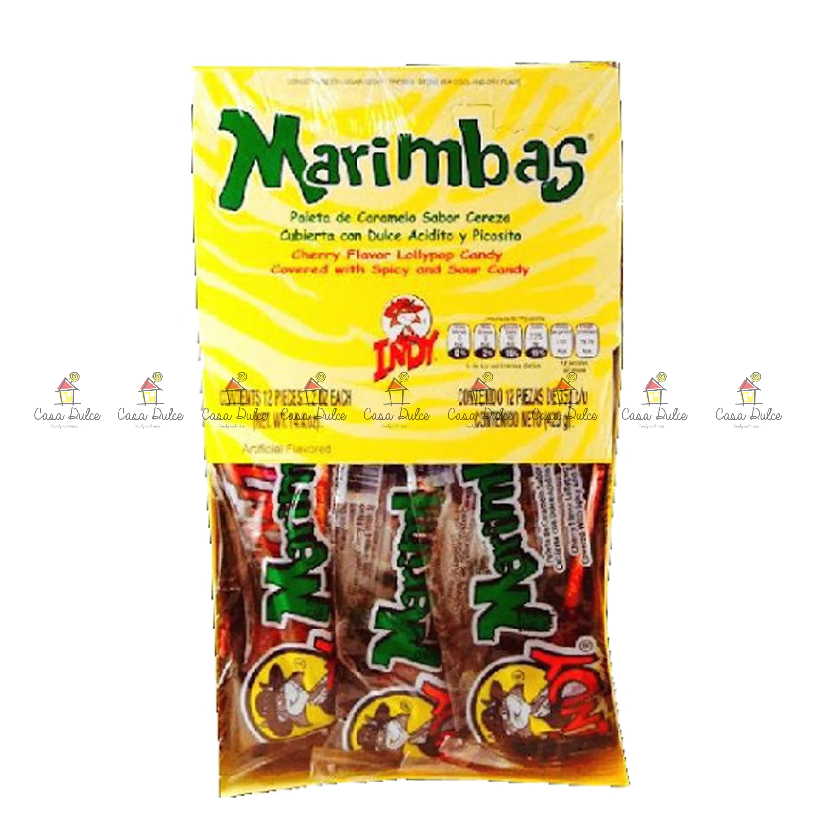 Indy - Marimbas 12pc