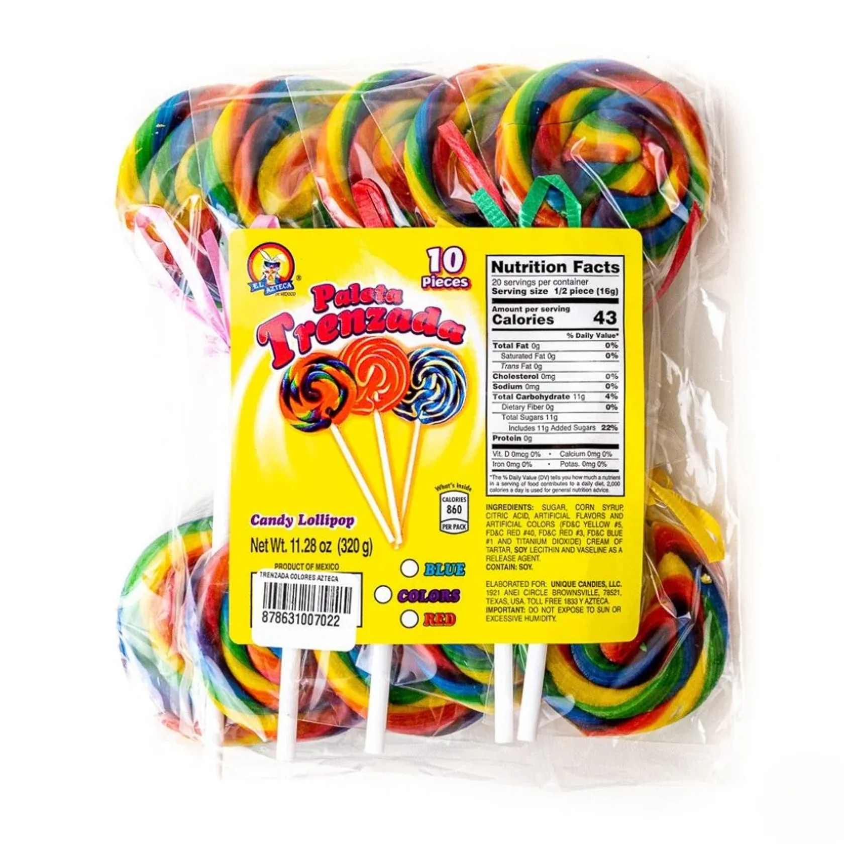 Azteca - Trenzada Colores