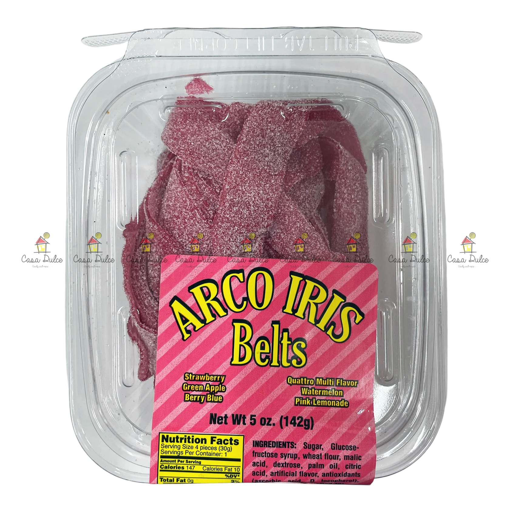 FamArc - Tub Green Sour Belts 24/5oz - Image 4